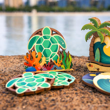 Load image into Gallery viewer, HONU COASTER SET