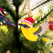 Load image into Gallery viewer, HAWAIIAN FOREST BIRDS MINI ORNAMENT SET