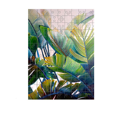 BANANA PALMS JIGSAW PUZZLE