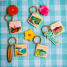 Load image into Gallery viewer, KILAUEA POSTCARD BAG CHARM