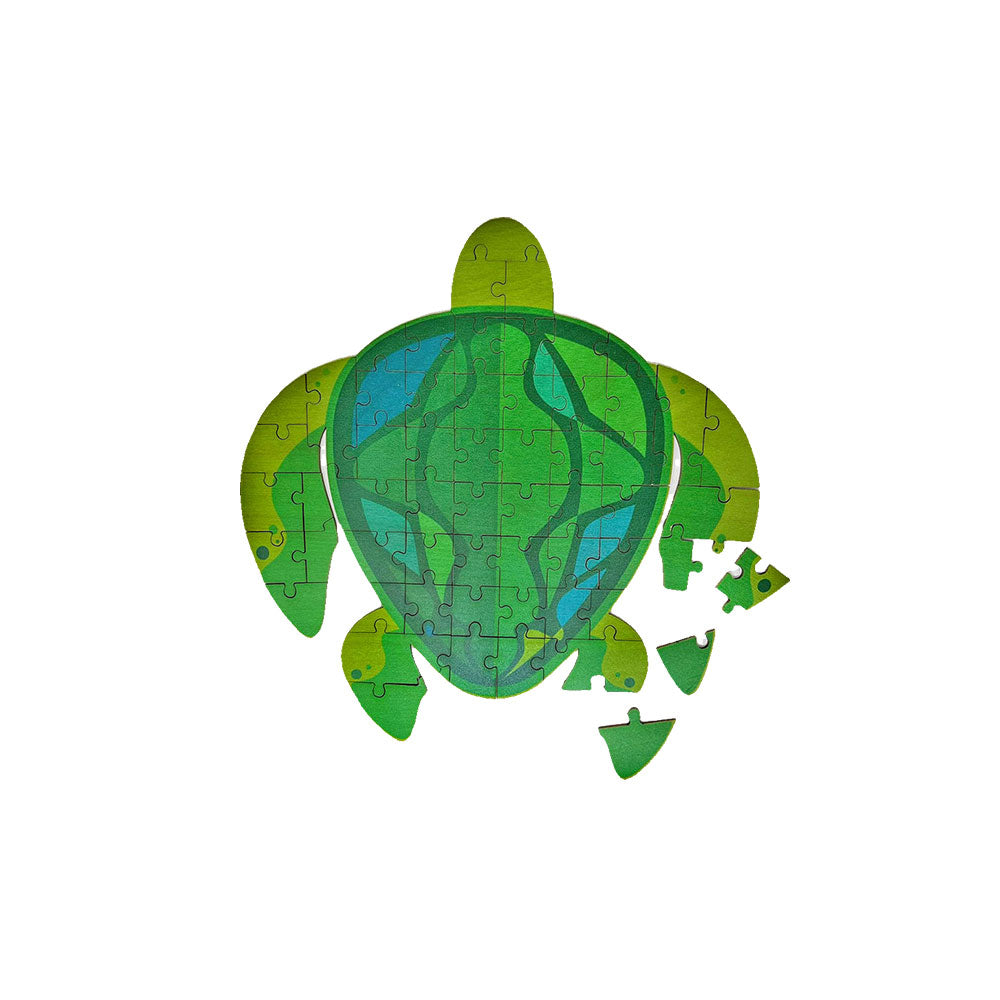 Honu Cutout Wood Puzzle | CocoNene Hawaii