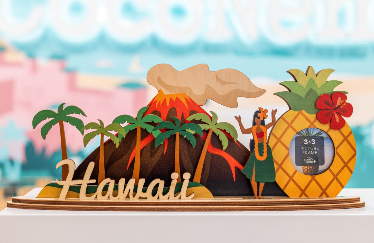 I Lava Hawaii Gun Longboard Letters Set | CocoNene Hawaii