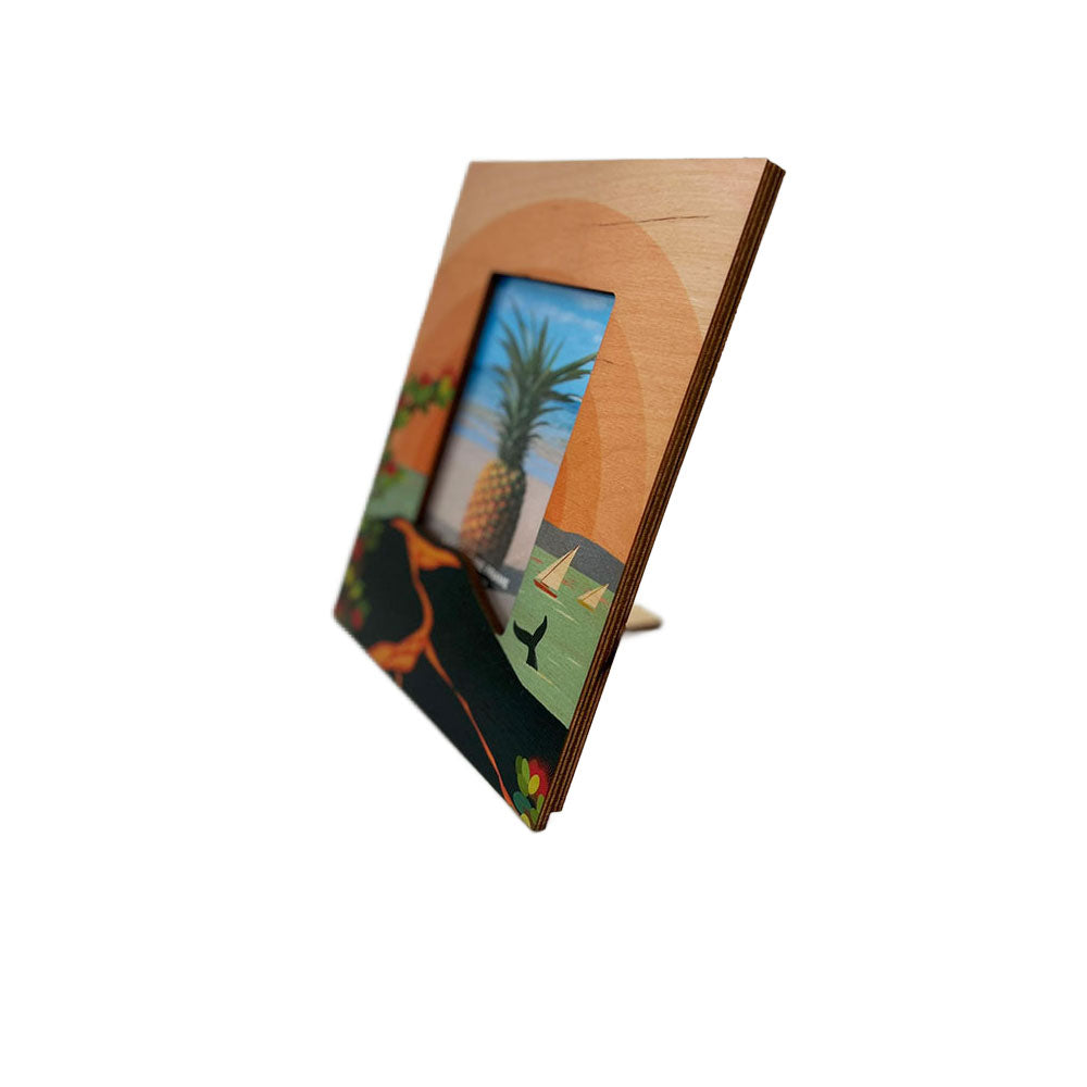 Kilauea Ohia Lava 4X6 Picture Frame | CocoNene Hawaii