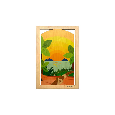 LANIKAI CUTOUT WALL ART