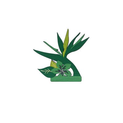 LBL-LARGE GREENERY BIRD OF PARADISE