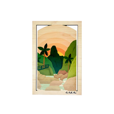 IAO NEEDLE CUTOUT WALL ART