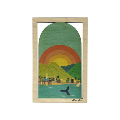 LAHAINA OCEAN VIEW CUTOUT WALL ART