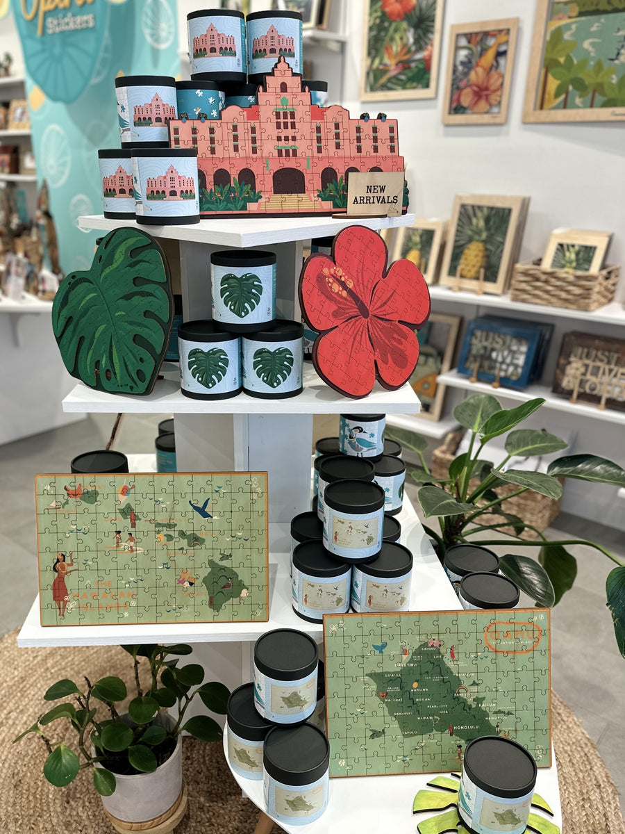 MadeinHawaiiCutoutWoodPuzzlesC