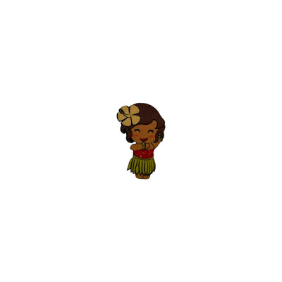 MINI HULA FAMILY GIRL OPIHI STICKER
