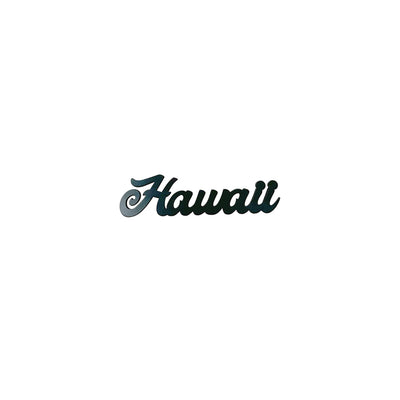 MINI SCRIPT HAWAII OPIHI STICKER
