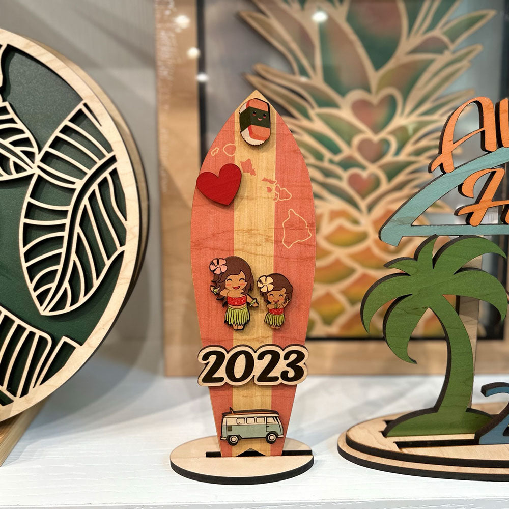 MINI HULA FAMILY MOM OPIHI STICKER – CocoNene Hawaii