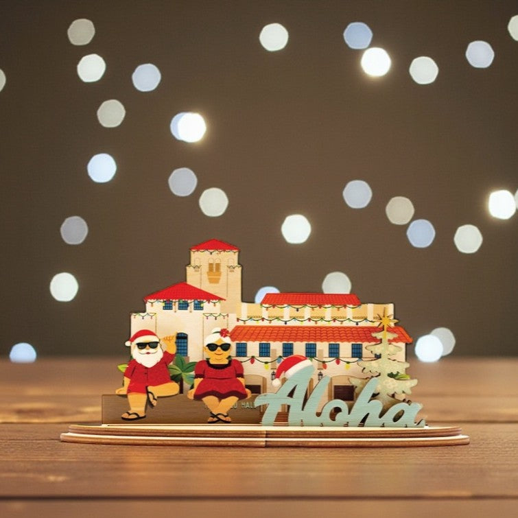 CocoVille Honolulu Hale Longboard Letters Fish Set | CocoNene Hawaii