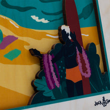Load image into Gallery viewer, JACK WAIKIKI LAYERED WALL ART