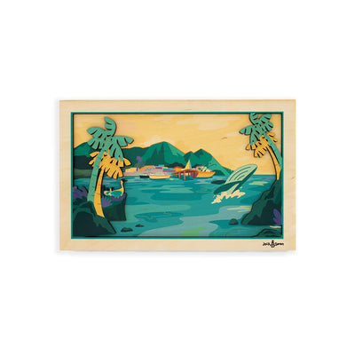 JACK MAALAEA LAYERED WALL ART