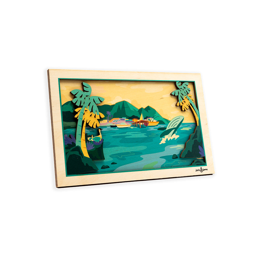 Jack Maalaea Layered Wall Art by Jack Soren for CocoNene