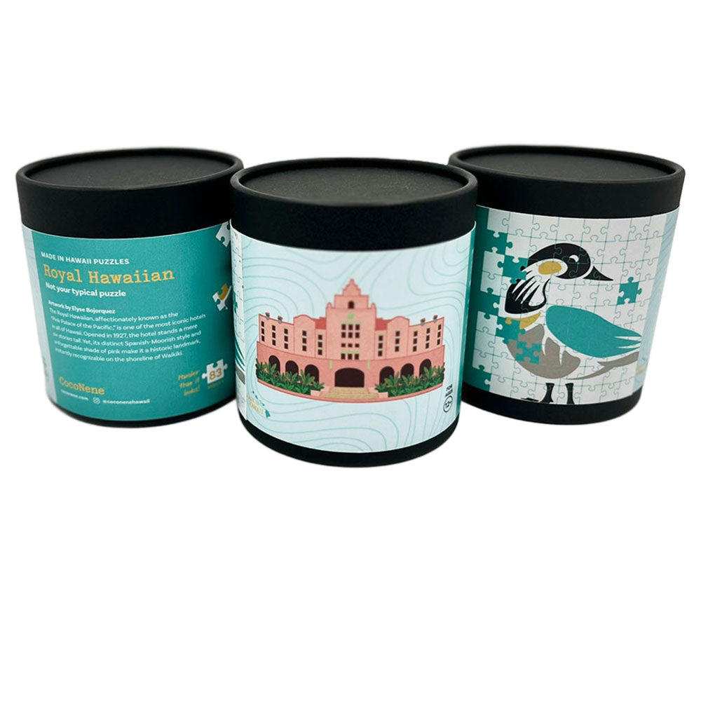 Royal Hawaiian Cutout Wood Puzzle | CocoNene Hawaii