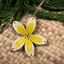 Load image into Gallery viewer, YELLOW PLUMERIA 3D ORNAMENT