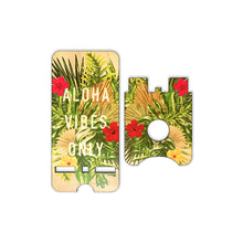 Load image into Gallery viewer, ALOHA VIBES HIBISCUS DRIED PALM BOUQUET PHONE STAND
