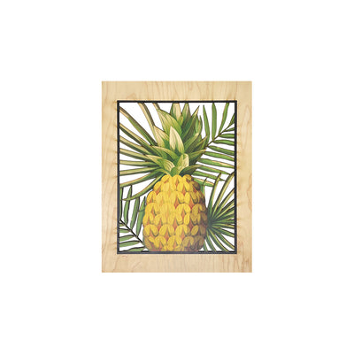 PINEAPPLE PALMS CUTOUT WALL ART