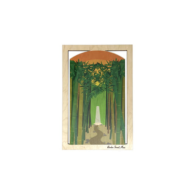 BAMBOO FOREST CUTOUT WALL ART