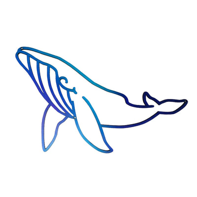 WHALE GEO CUTOUT ART