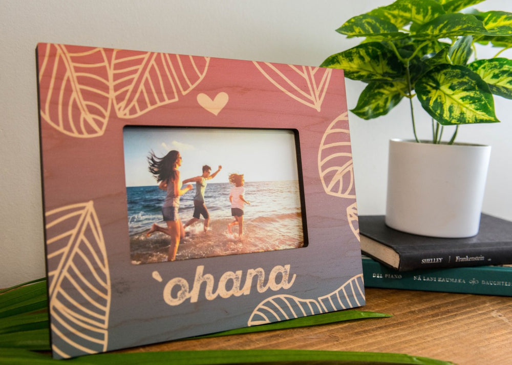 'OHANA GRADIENT 4X6 PICTURE FRAME