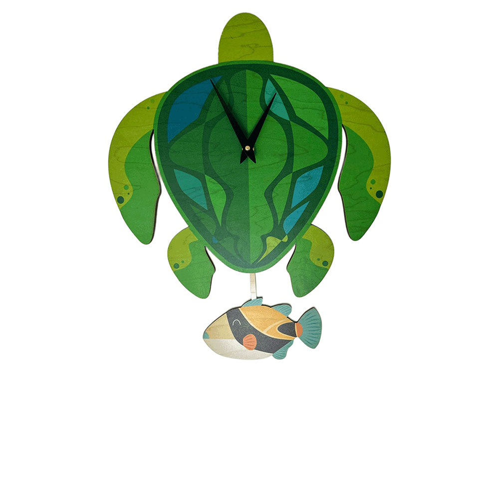 Honu Humu Pendulum Clock | CocoNene Hawaii