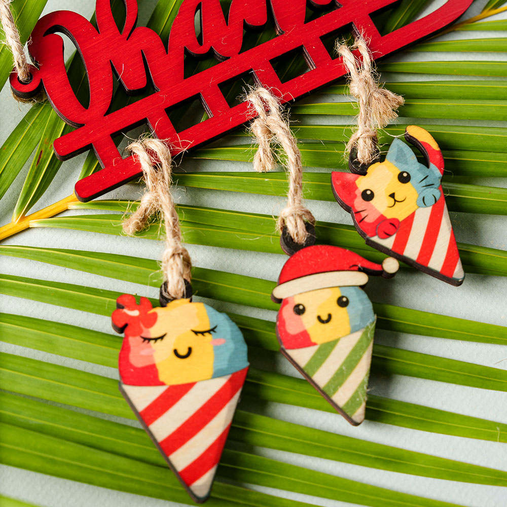 SHAVE ICE FAMILY - BOY MINI ORNAMENT