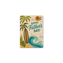 Load image into Gallery viewer, FATHERS DAY SURF KEYCHAIN PUKA POP-UP
