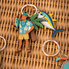 Load image into Gallery viewer, LET'S GO FISHING BAG CHARM
