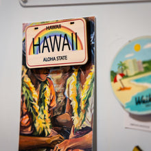 Load image into Gallery viewer, HAWAII LICENSE PLATE MAGNET
