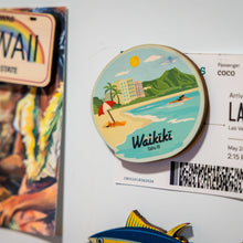 Load image into Gallery viewer, WAIKIKI MAGNET

