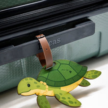 Load image into Gallery viewer, HONU WOOD BAG TAG
