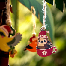 Load image into Gallery viewer, HAWAIIAN FOREST BIRDS MINI ORNAMENT SET
