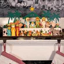 Load image into Gallery viewer, NATIVITY SCENE TIERED SET
