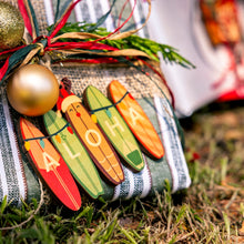 Load image into Gallery viewer, XMAS RETRO ALOHA SURFBOARDS ORNAMENT
