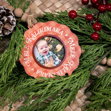Load image into Gallery viewer, RED PALAKA FRAME ORNAMENT
