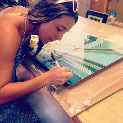 サーフアート ODISurfArt OVERLOOKING LINE オディ Odi