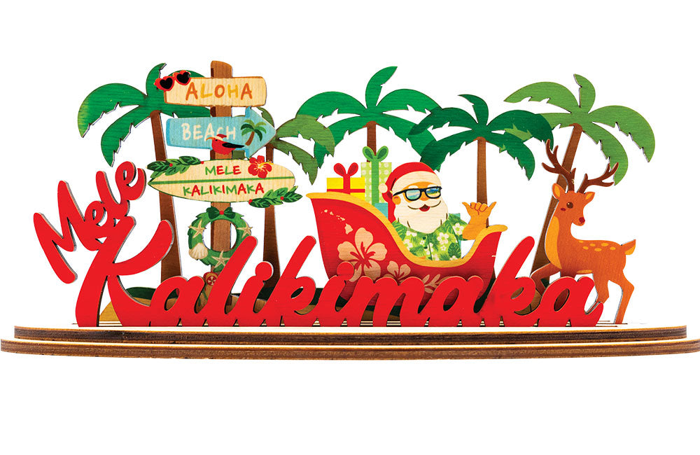 SANTA SLAYING THROUGH PARADISE FISH SET