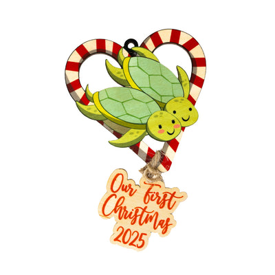 HONU LOVE OUR FIRST 2025 ORNAMENT