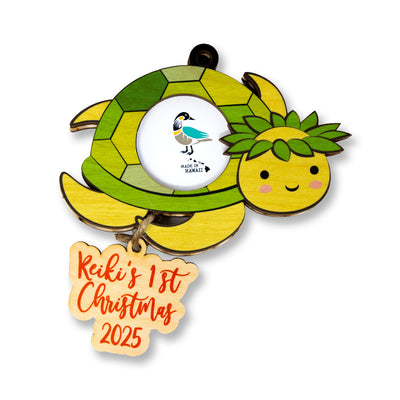 HONU HAKU KEIKI FIRST 2025 FRAME ORNAMENT