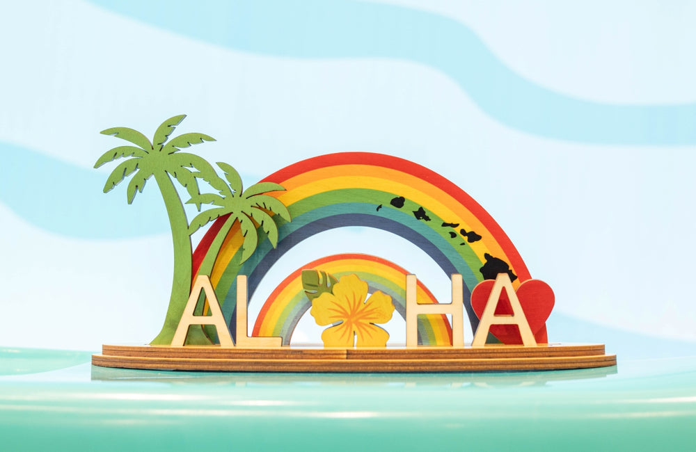 ALOHA VIBES ONLY FISH SET