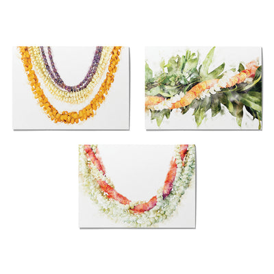LEI OF HAWAII CARD SET - 6 COUNT