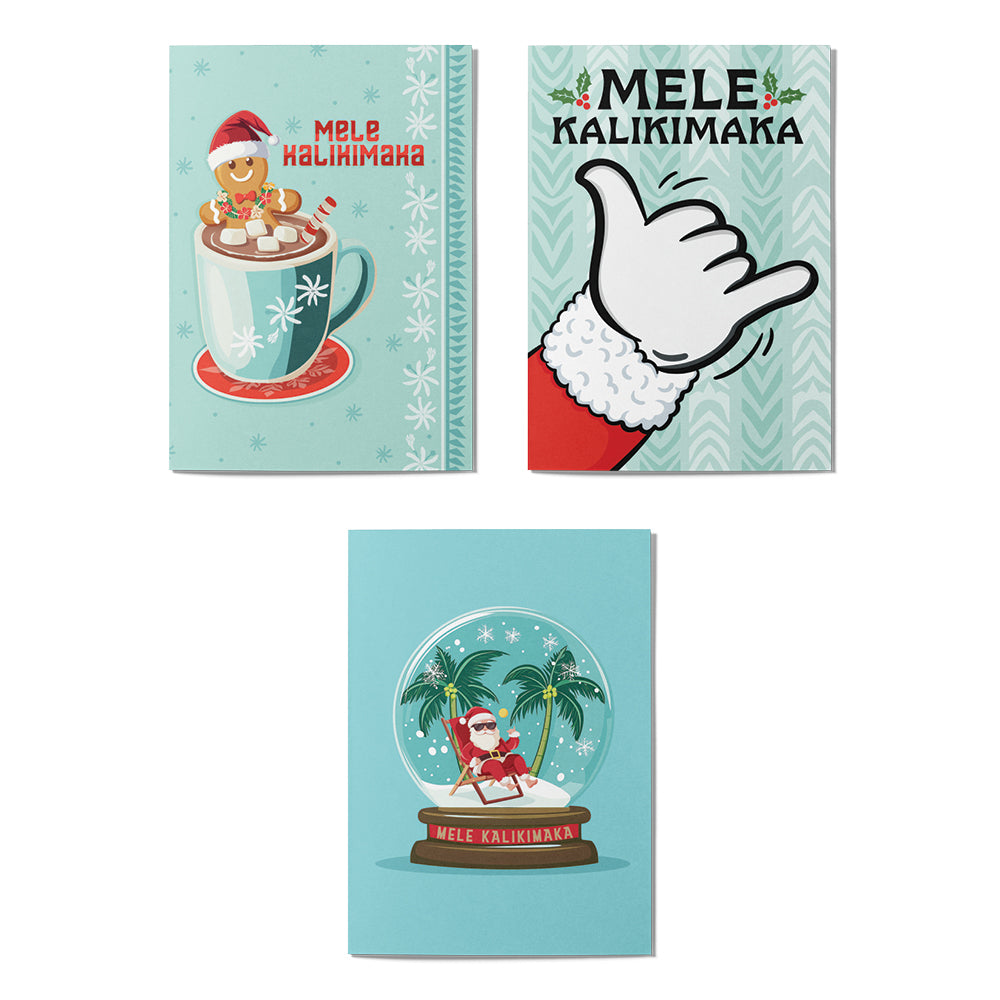 MELE KALIKIMAKA MAGIC CARD SET - 6 COUNT