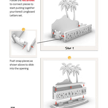 Load image into Gallery viewer, SURF TOWN SANTA TIERED FISH SET
