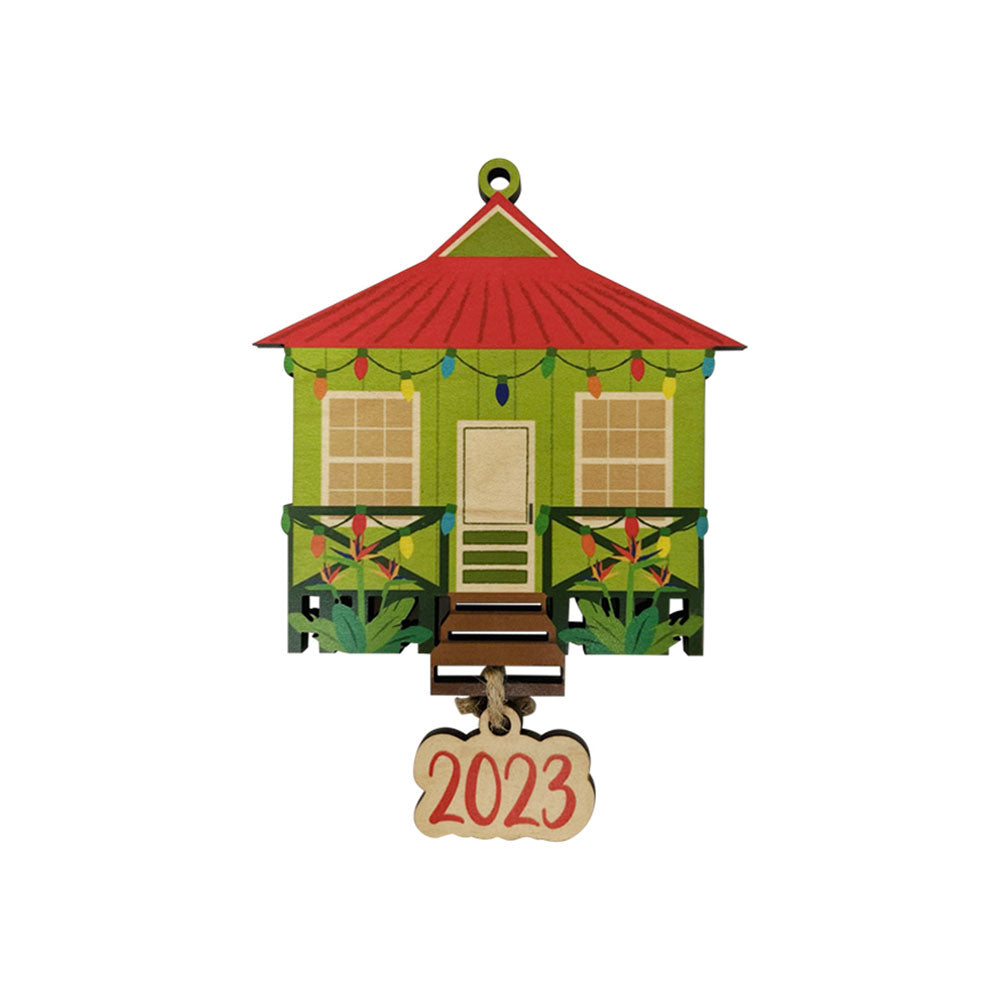 COCOVILLE PLANTATION HOUSE ORNAMENT 2023