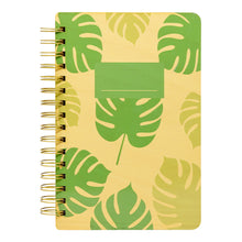 Load image into Gallery viewer, GREEN MONSTERA WOOD NOTEBOOK
