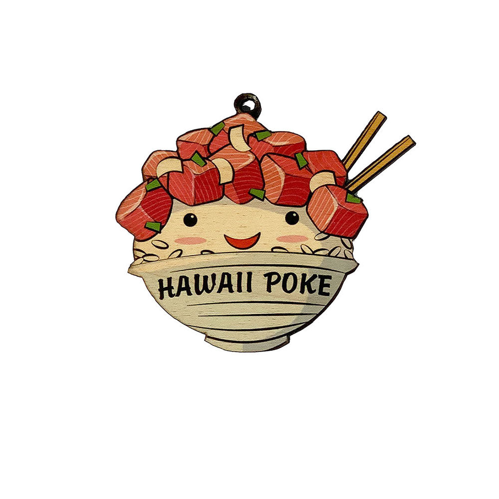 HI HAPPY POKE BOWL ORNAMENT