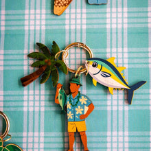 Load image into Gallery viewer, LET'S GO FISHING BAG CHARM
