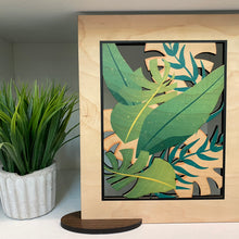 Load image into Gallery viewer, BOHO LEAVES CUTOUT WALL ART
